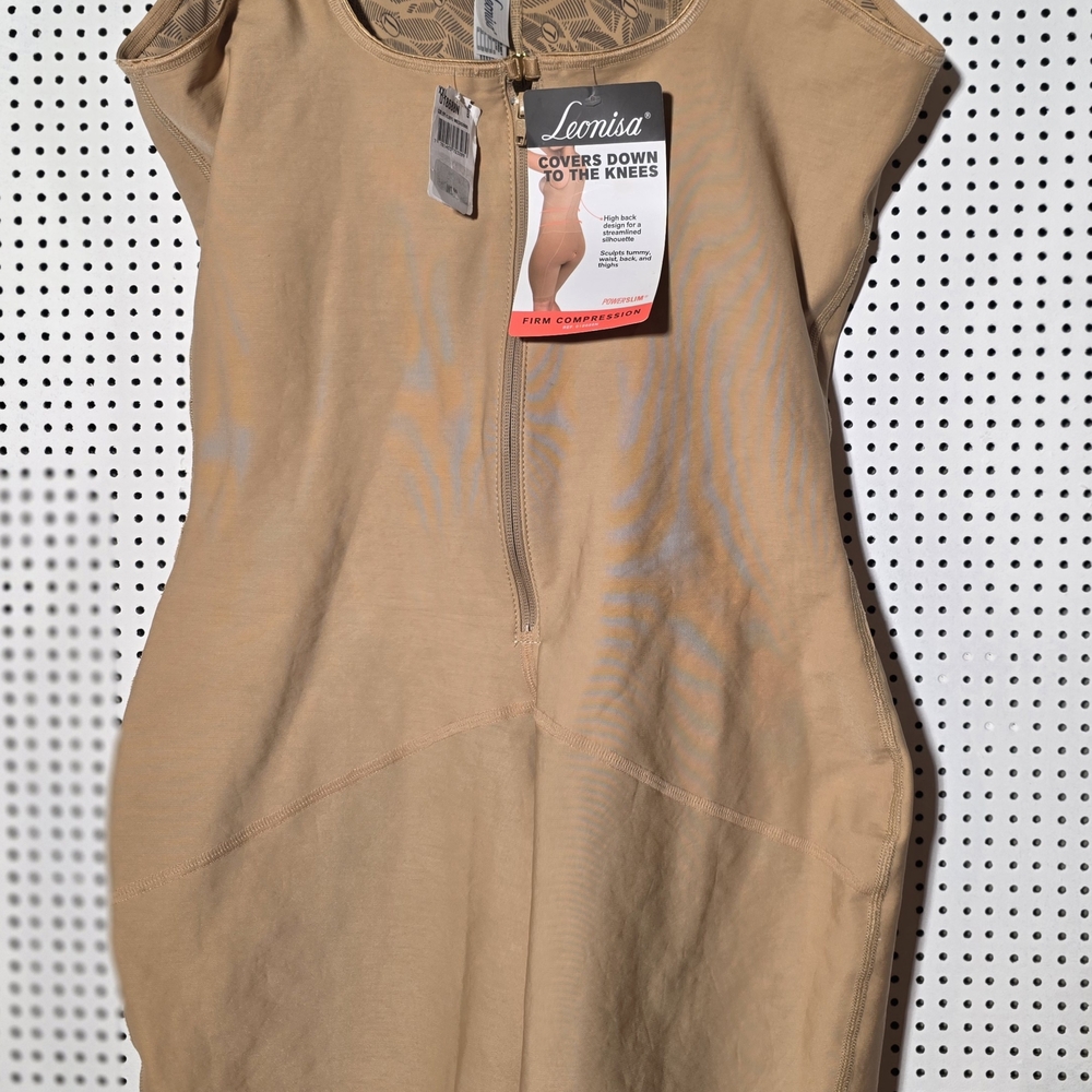 Leonisa Women's Tan Shapewear Bodysuit